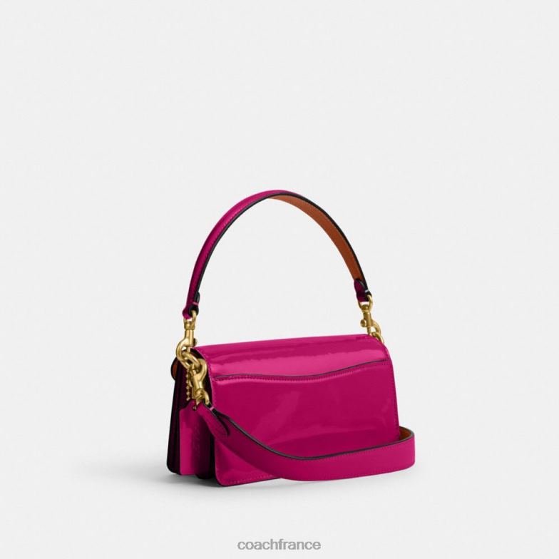Coach femmes sac bandoulière tabby 20 en cuir signature b4/magenta HHR6J146