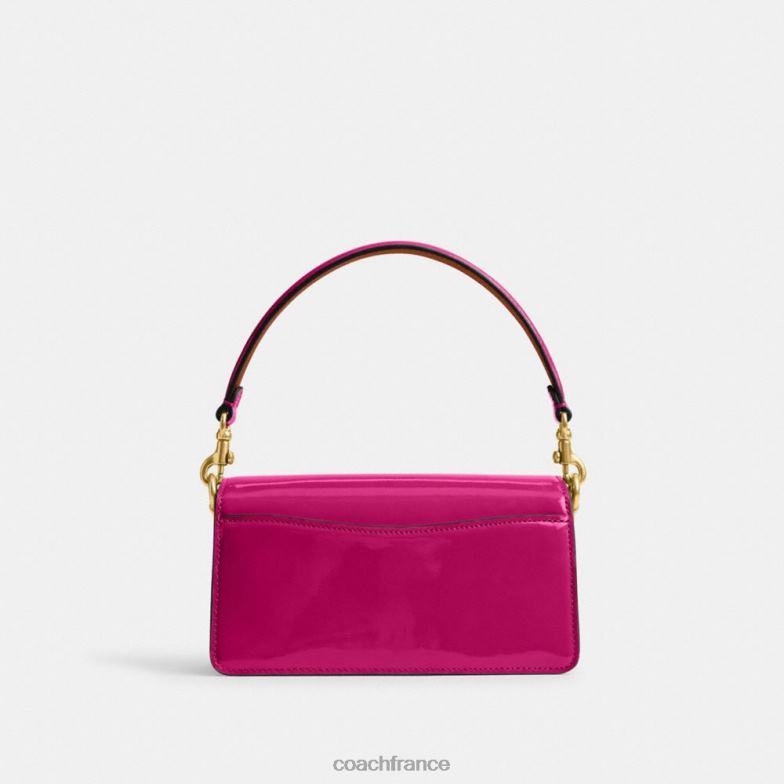 Coach femmes sac bandoulière tabby 20 en cuir signature b4/magenta HHR6J146