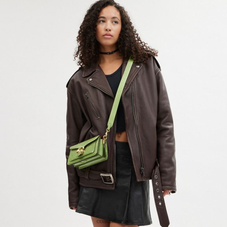 Coach femmes sac bandoulière tabby 20 en cuir signature b4/vert HHR6J145