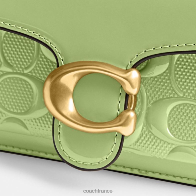 Coach femmes sac bandoulière tabby 20 en cuir signature b4/vert HHR6J145