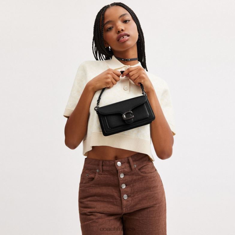 Coach femmes sac à bandoulière tabby 20 v5/noir HHR6J139