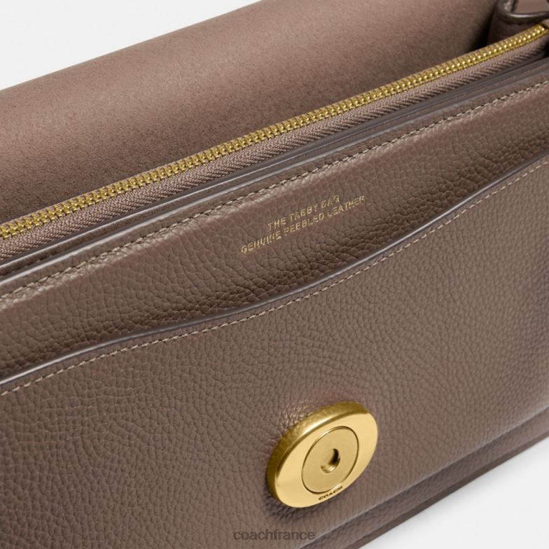 Coach femmes sac à bandoulière tabby 26 b4/pierre foncée HHR6J152
