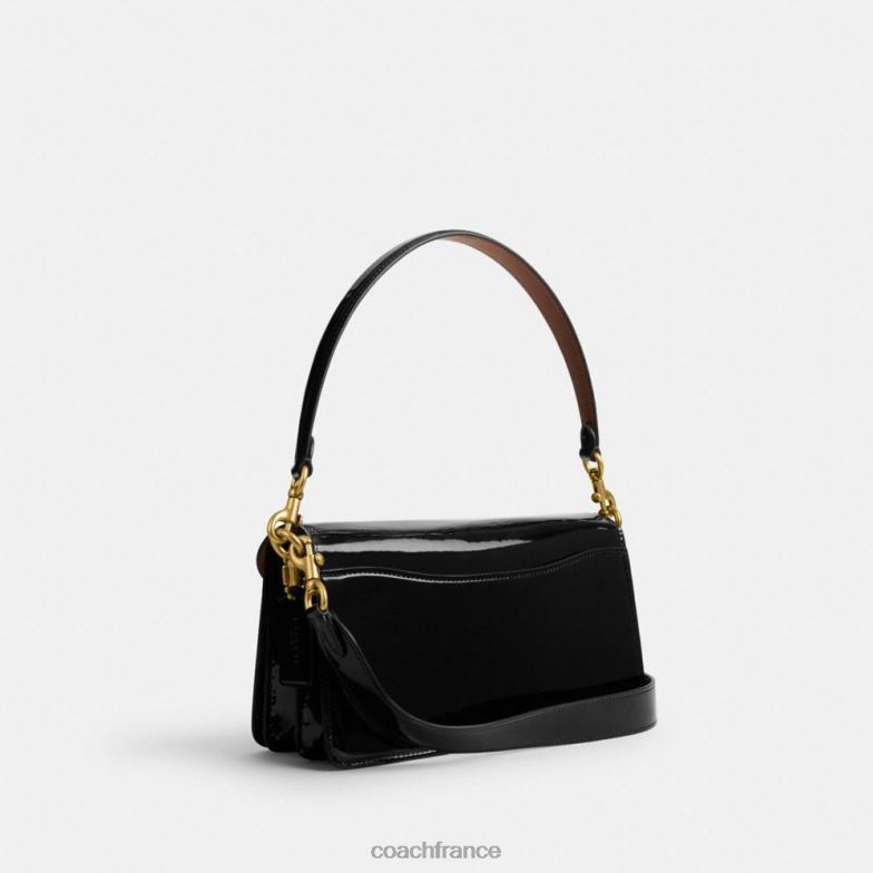 Coach femmes sac bandoulière tabby 26 en cuir signature b4/noir HHR6J143