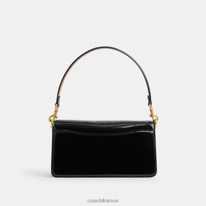 Coach femmes sac bandoulière tabby 26 en cuir signature b4/noir HHR6J143
