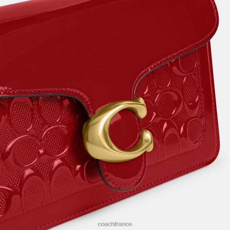 Coach femmes sac bandoulière tabby 26 en cuir signature b4/rouge HHR6J144