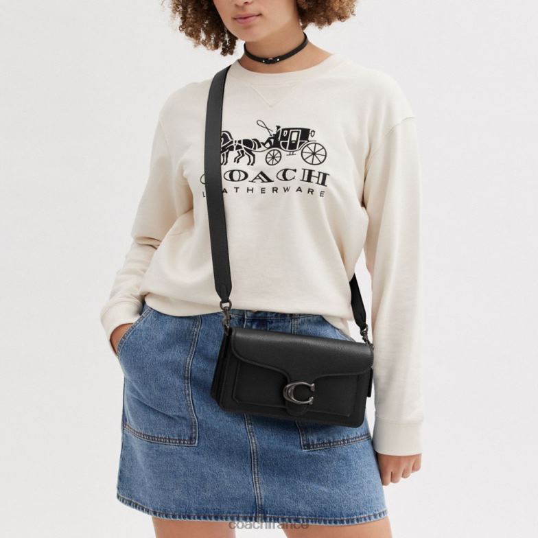 Coach femmes sac à bandoulière tabby 26 v5/noir HHR6J166