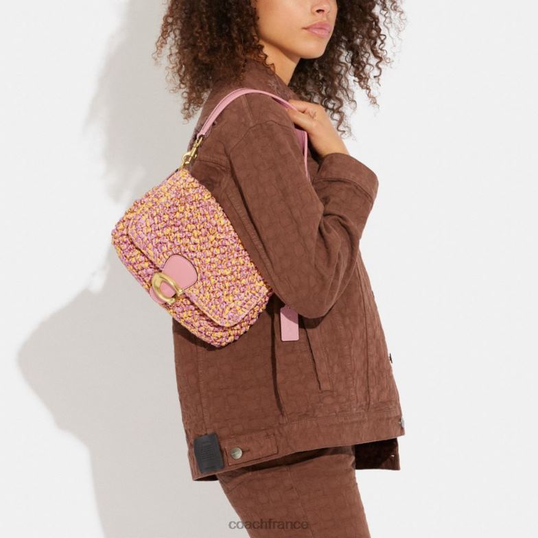 Coach femmes sac à bandoulière tabby doux b4/rose/orange HHR6J134
