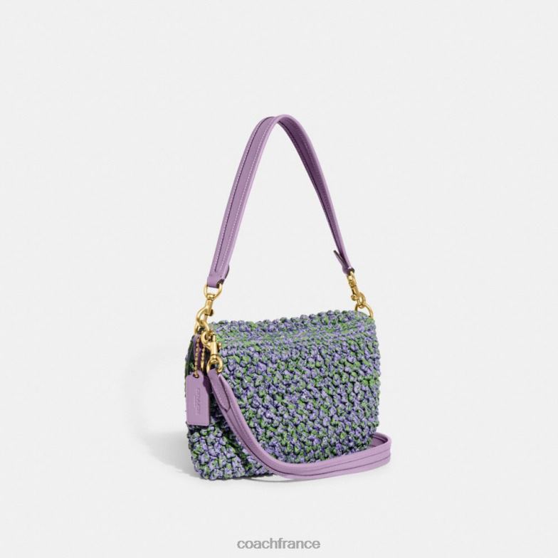 Coach femmes sac à bandoulière tabby doux b4/violet clair/vert tendre HHR6J135