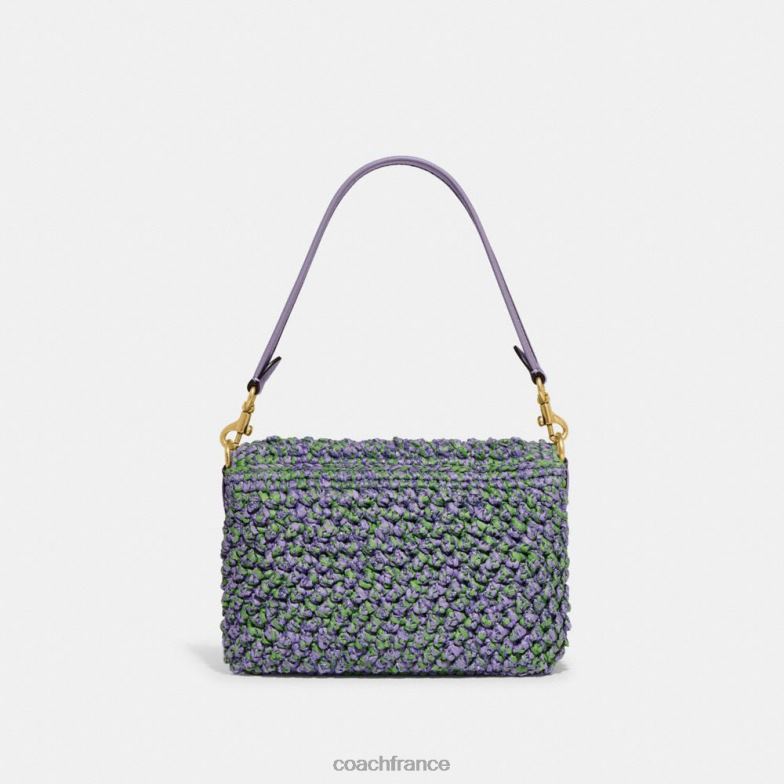 Coach femmes sac à bandoulière tabby doux b4/violet clair/vert tendre HHR6J135