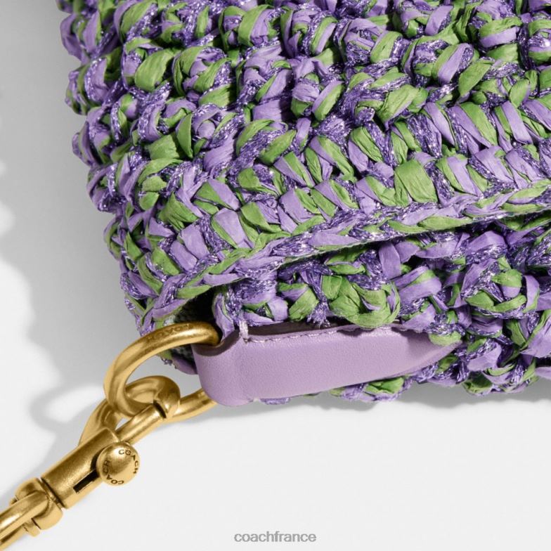 Coach femmes sac à bandoulière tabby doux b4/violet clair/vert tendre HHR6J135