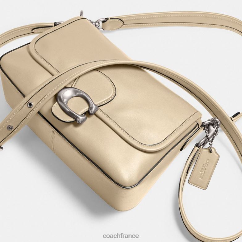 Coach femmes sac à bandoulière tabby doux gauche/ivoire HHR6J102