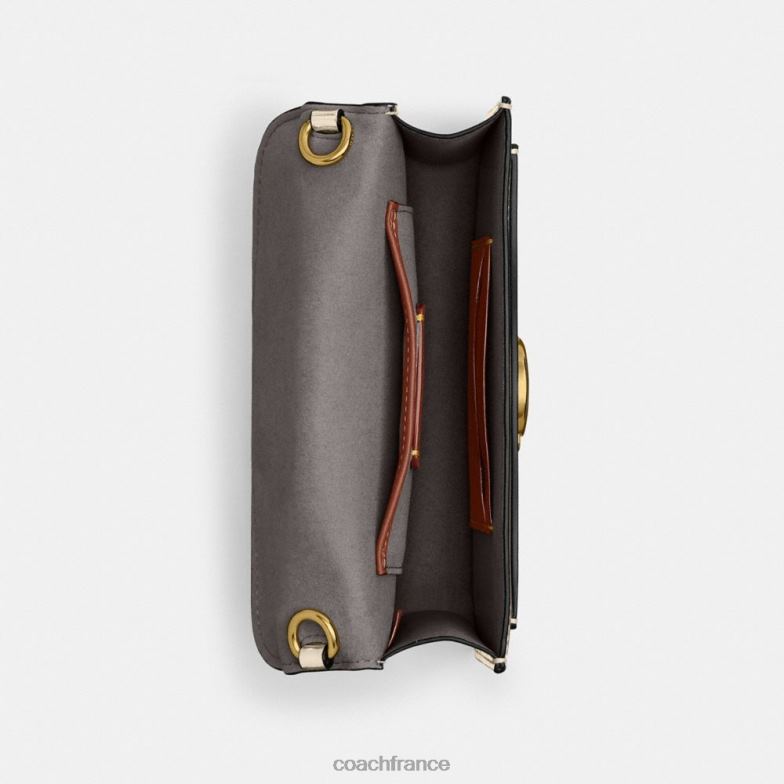 Coach femmes sac à bandoulière tabby en argent métallisé b4/or HHR6J111