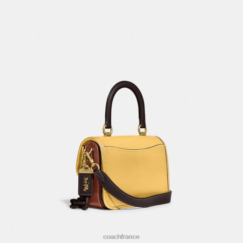 Coach femmes poignée supérieure Rogue en color block b4/foin multi HHR6J88