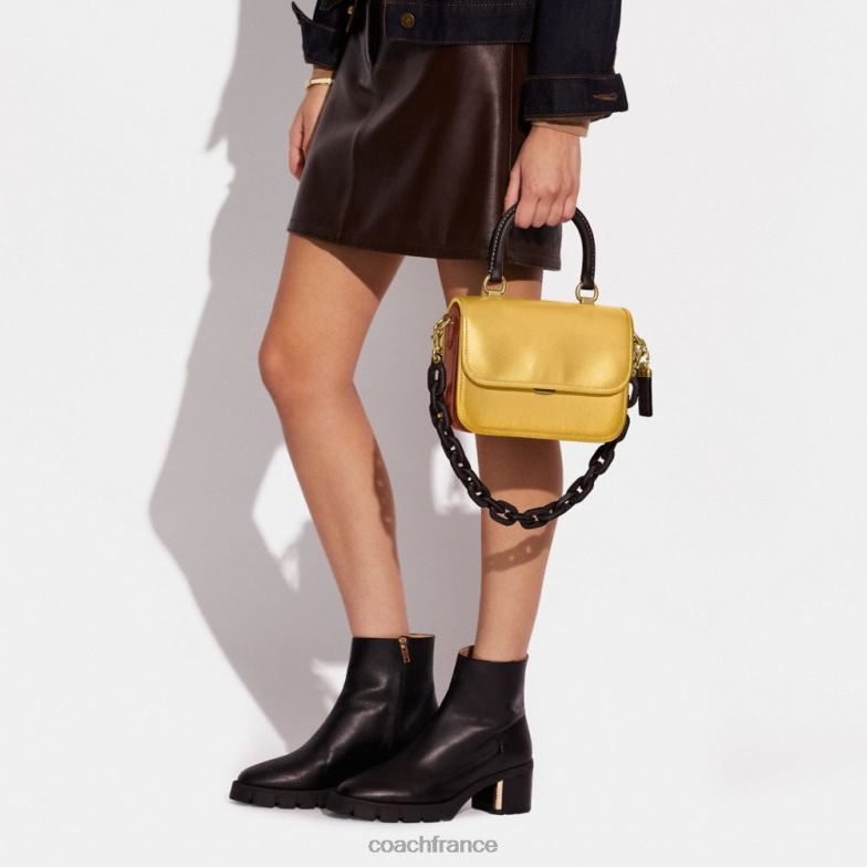 Coach femmes poignée supérieure Rogue en color block b4/foin multi HHR6J88