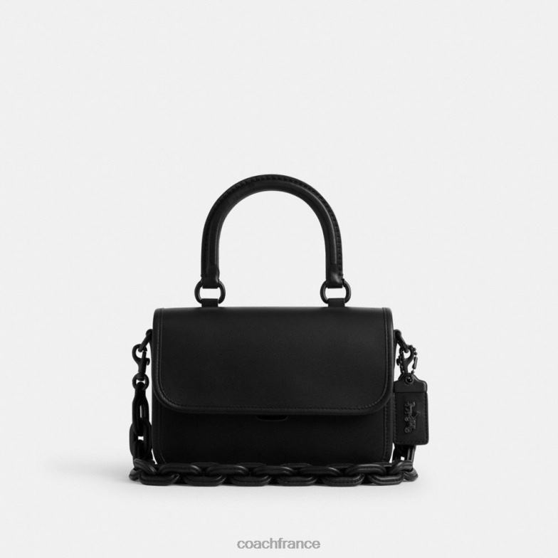 Coach femmes poignée supérieure voyou mw/noir HHR6J75