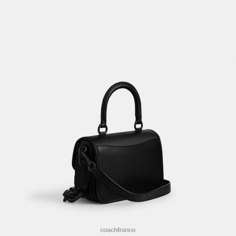 Coach femmes poignée supérieure voyou mw/noir HHR6J75