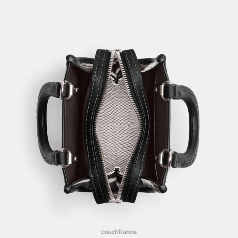 Coach femmes rogue 12 avec imprimé zèbre gauche/zèbre HHR6J92