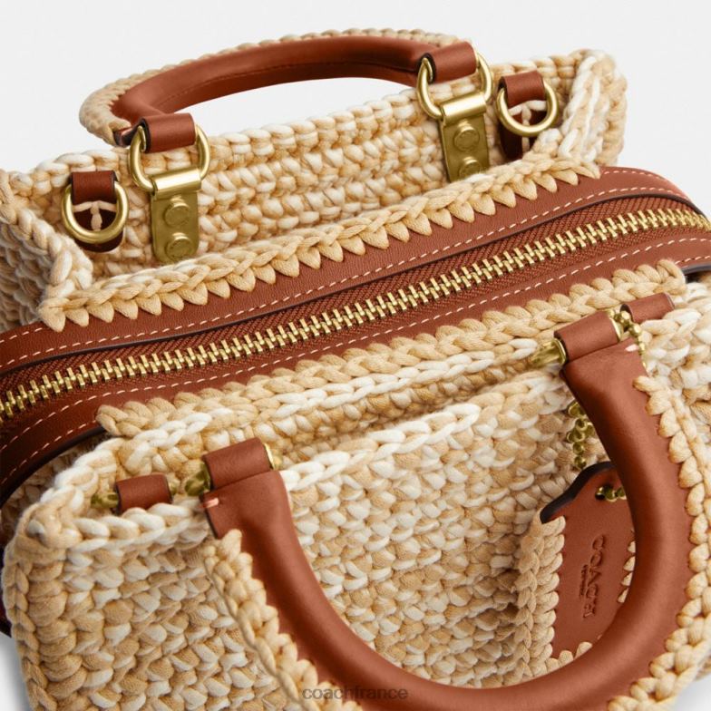 Coach femmes voyou 20 avec crochet b4/ivoire multi HHR6J82