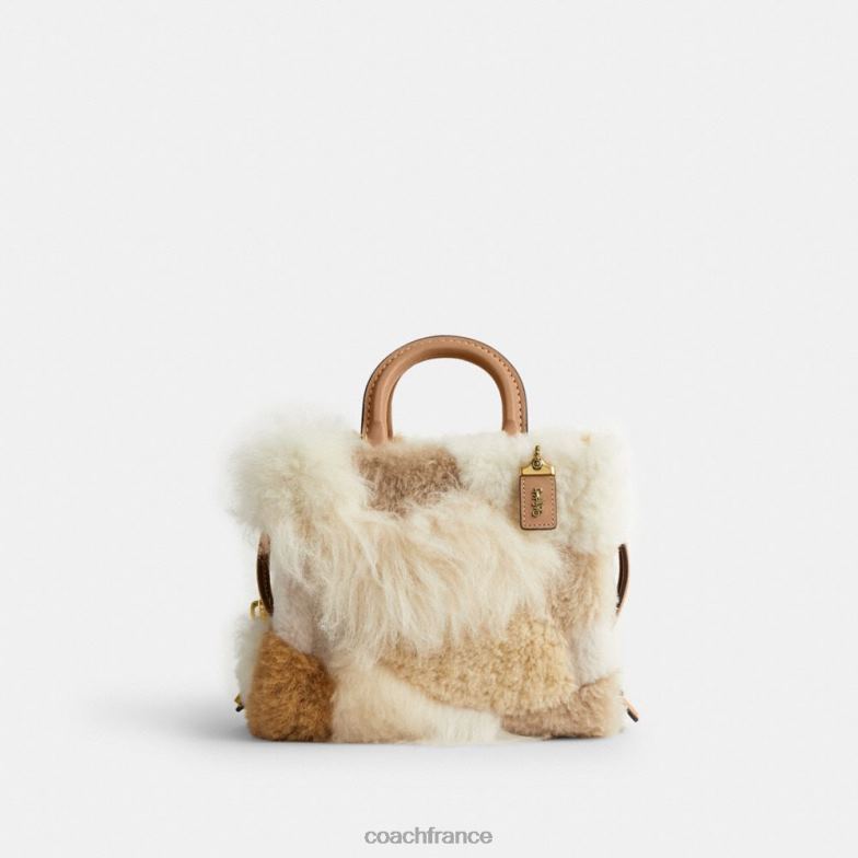 Coach femmes voyou 20 avec patchwork b4/naturel multi HHR6J87