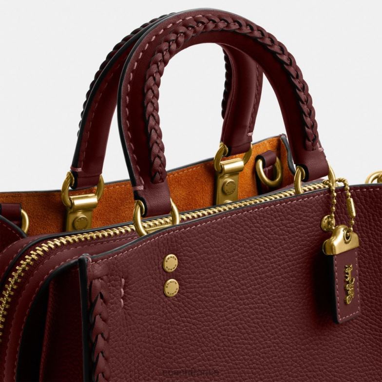 Coach femmes voyou 20 avec tresse b4/vin HHR6J80