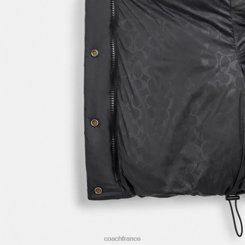 Coach femmes doudoune courte noir HHR6J440
