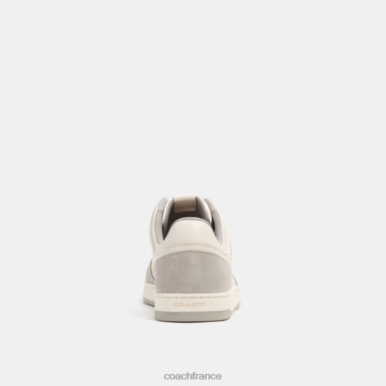 Coach Hommes baskets c201 craie/gris tourterelle HHR6J740