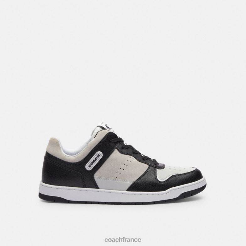 Coach Hommes baskets c201 noir/gris clair HHR6J736