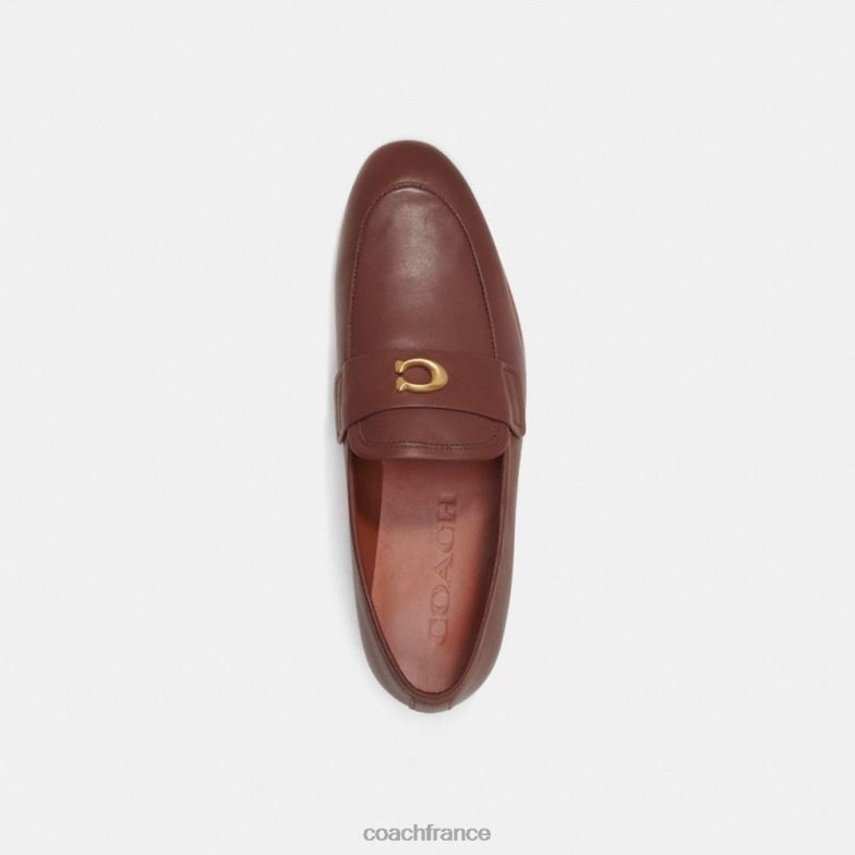 Coach Hommes mocassin signature sculpté selle HHR6J730