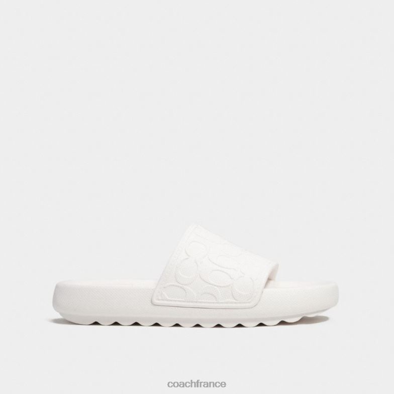 Coach Hommes obi sport slide en signature craie HHR6J729