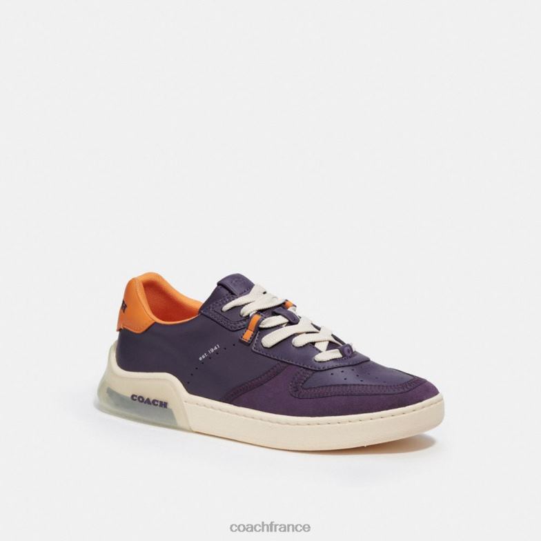 Coach Hommes sneaker citysole violet foncé HHR6J749