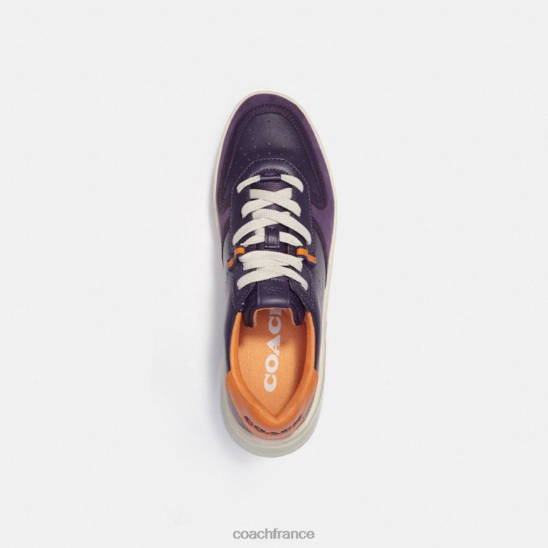 Coach Hommes sneaker citysole violet foncé HHR6J749