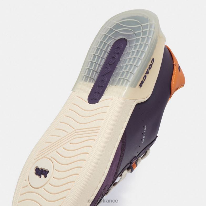 Coach Hommes sneaker citysole violet foncé HHR6J749