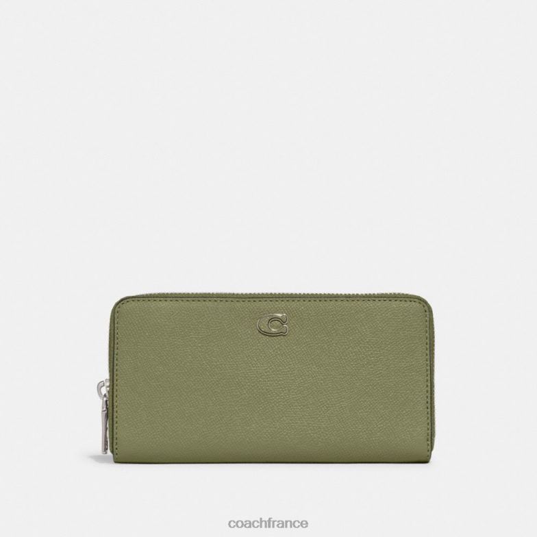 Coach Hommes portefeuille accordéon avec intérieur en toile emblématique mousse HHR6J694