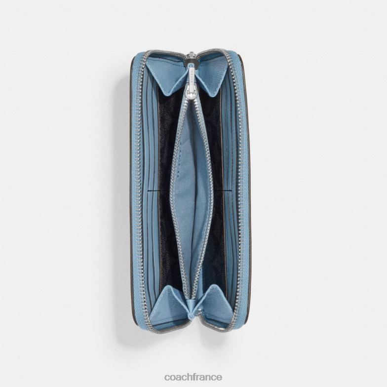 Coach Hommes portefeuille accordéon avec intérieur en toile emblématique piscine HHR6J698
