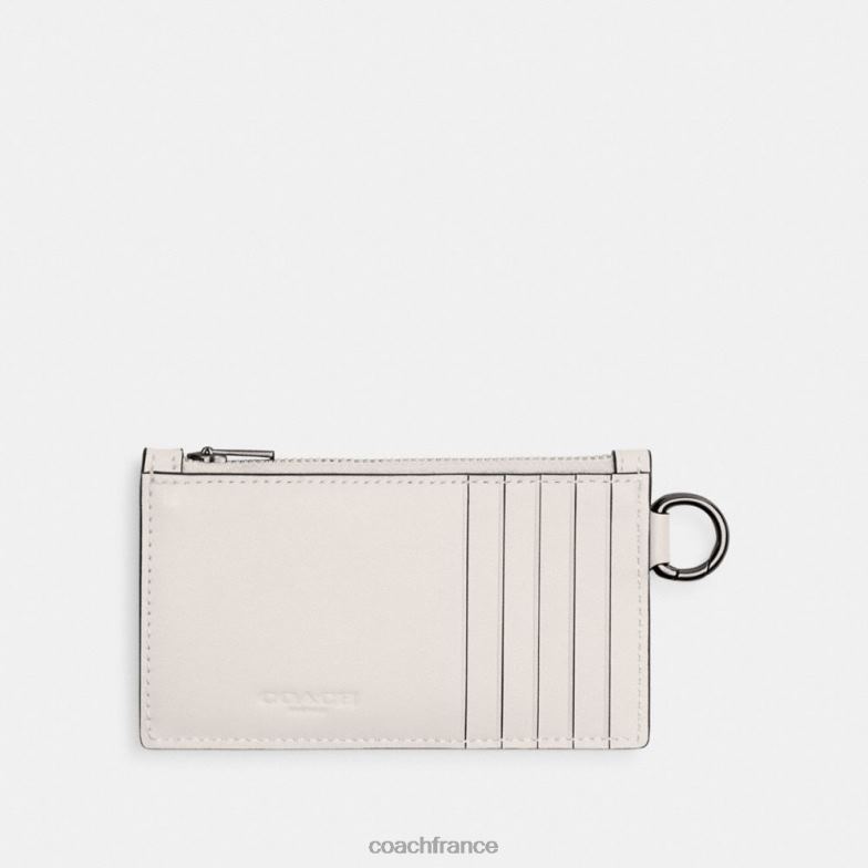 Coach Hommes étui pour cartes zippées cosmic coach avec rexy v5/craie HHR6J720