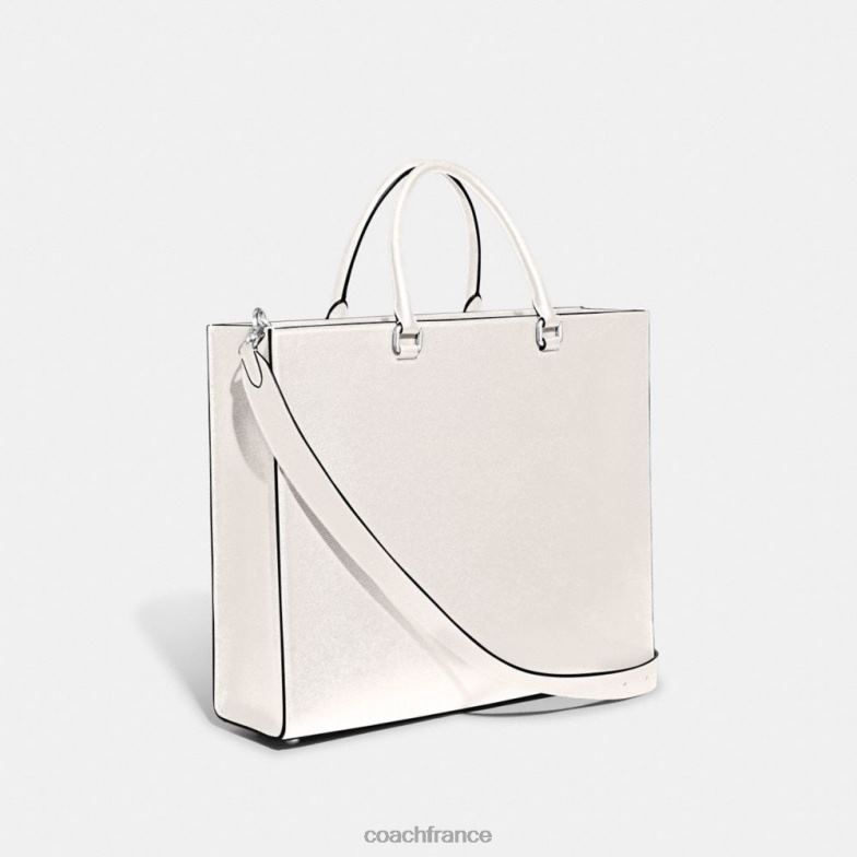 Coach Hommes cabas 40 avec intérieur en toile signature craie HHR6J641