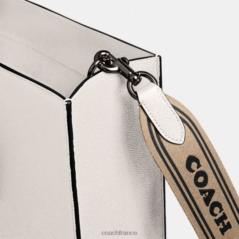 Coach Hommes cabas 40 avec intérieur en toile signature craie HHR6J641