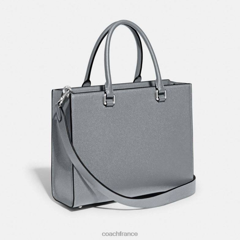 Coach Hommes cabas avec toile signature gris bleu HHR6J634