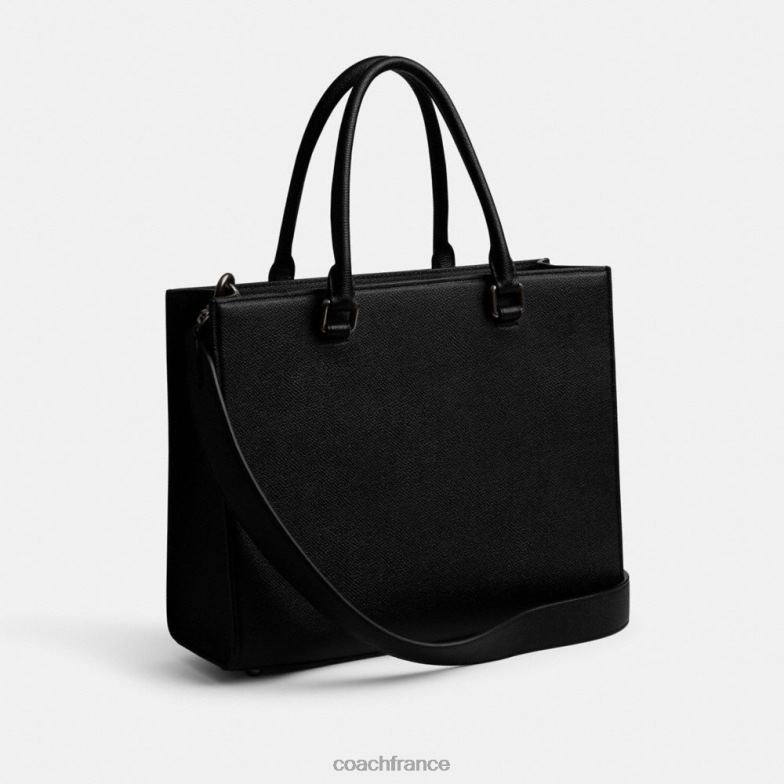 Coach Hommes cabas avec toile signature noir HHR6J637