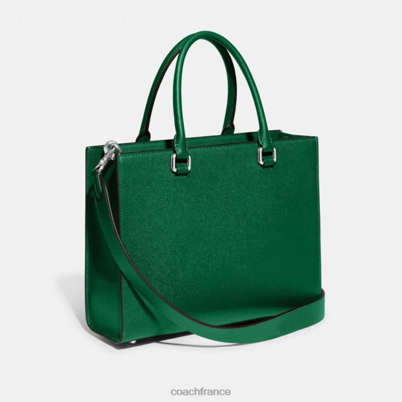 Coach Hommes cabas avec toile signature vert HHR6J643