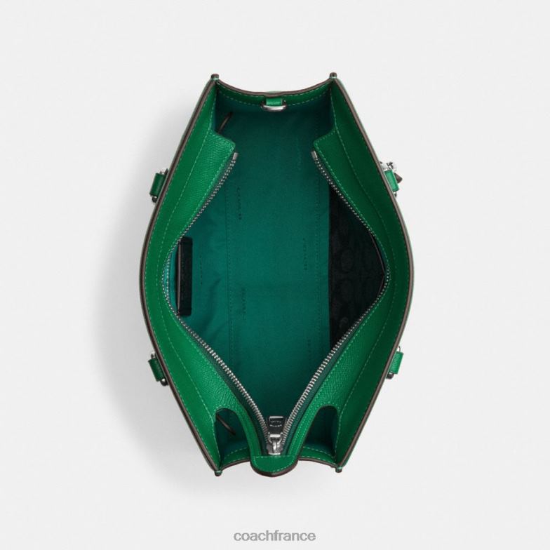 Coach Hommes cabas avec toile signature vert HHR6J643