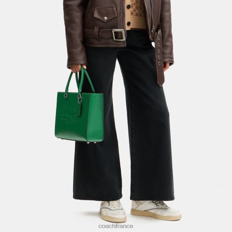 Coach Hommes cabas avec toile signature vert HHR6J643