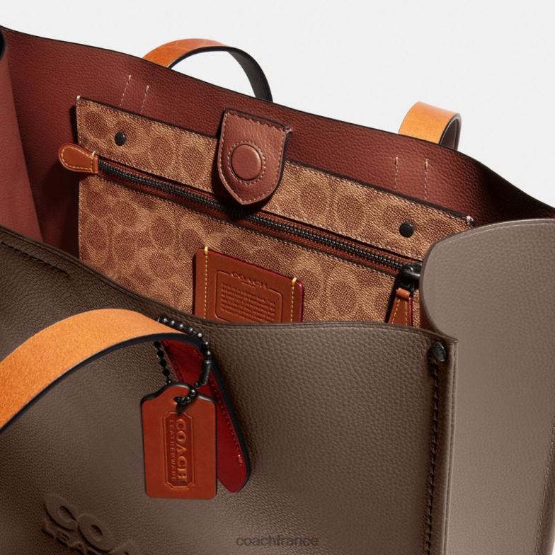 Coach Hommes fourre-tout relais Pierre noire HHR6J631