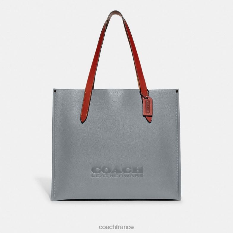 Coach Hommes fourre-tout relais gris bleu HHR6J630