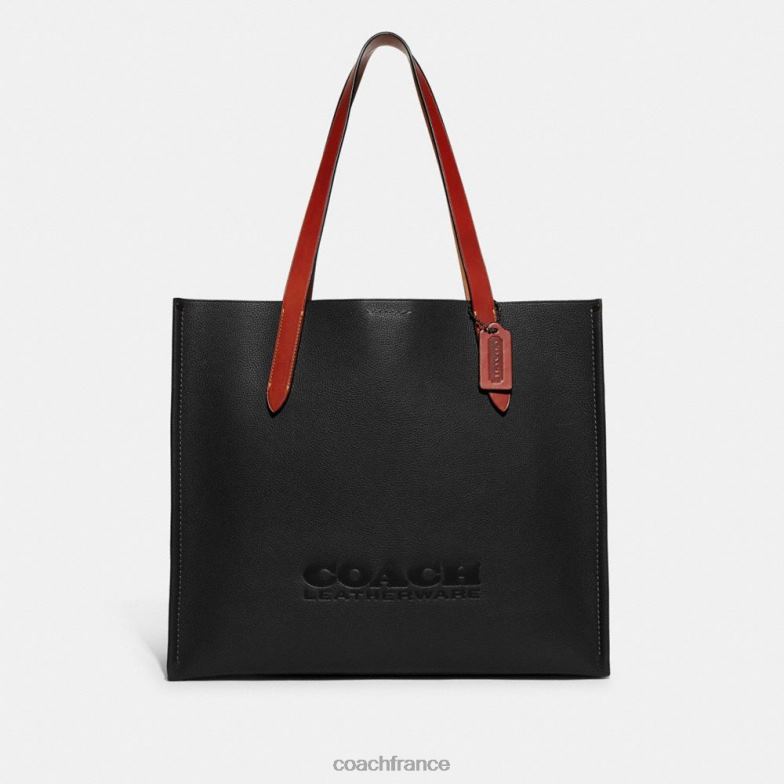 Coach Hommes fourre-tout relais noir HHR6J629