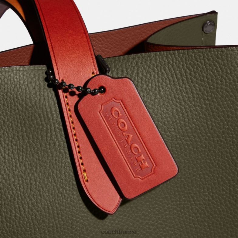Coach Hommes relais cabas 34 armée verte HHR6J644