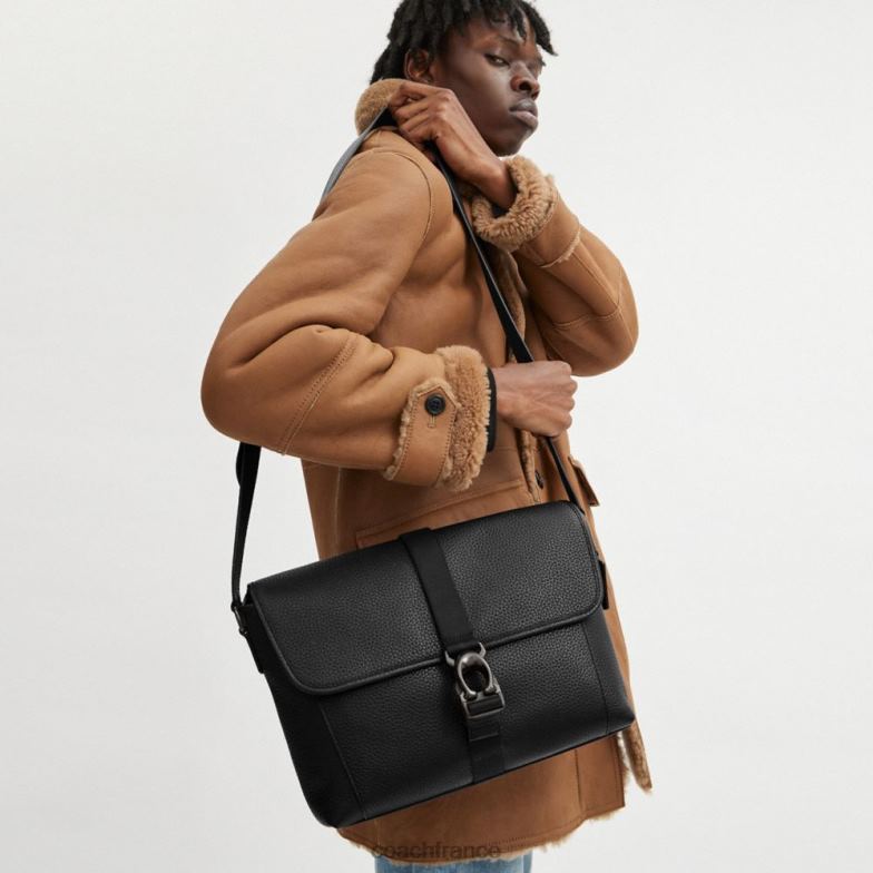 Coach Hommes beck messager noir HHR6J656