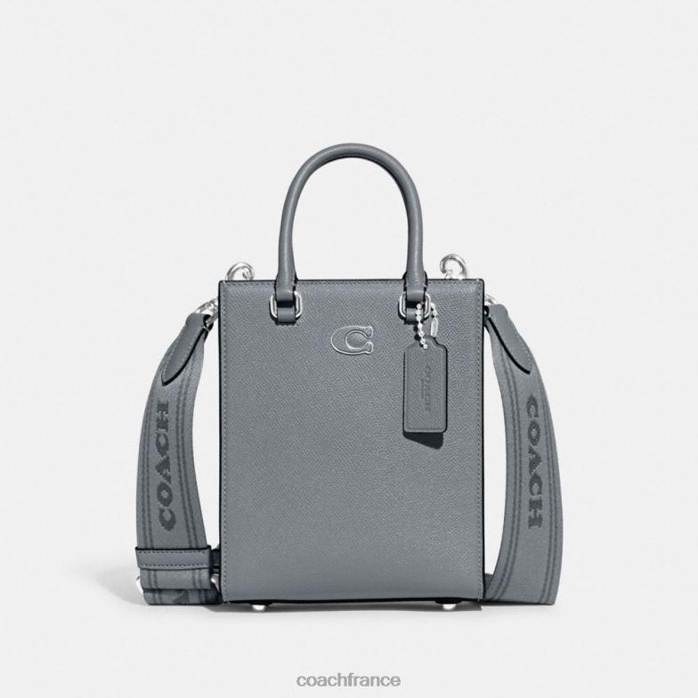 Coach Hommes cabas 16 avec toile signature gris bleu HHR6J670