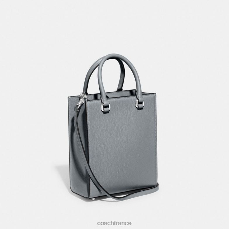 Coach Hommes cabas 16 avec toile signature gris bleu HHR6J670