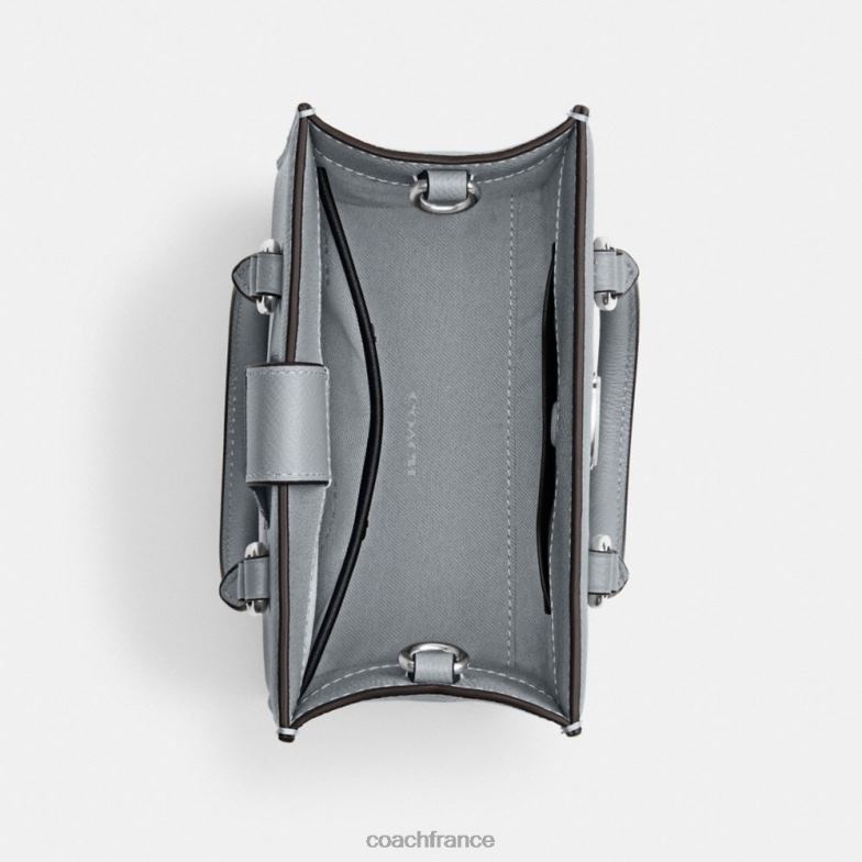 Coach Hommes cabas 16 avec toile signature gris bleu HHR6J670
